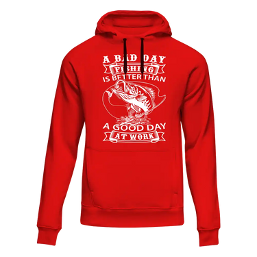 A Bad Day At Fishing Unisex Hoodie